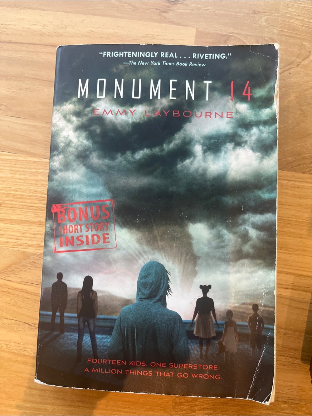 Monument 14 Paperback – Dark Teal Cover